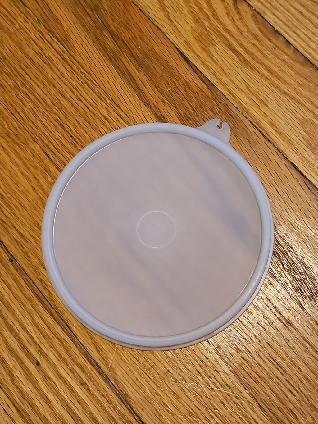 Vintage Tupperware #238 Replacement 5.5" Round Seal Sheer EUC