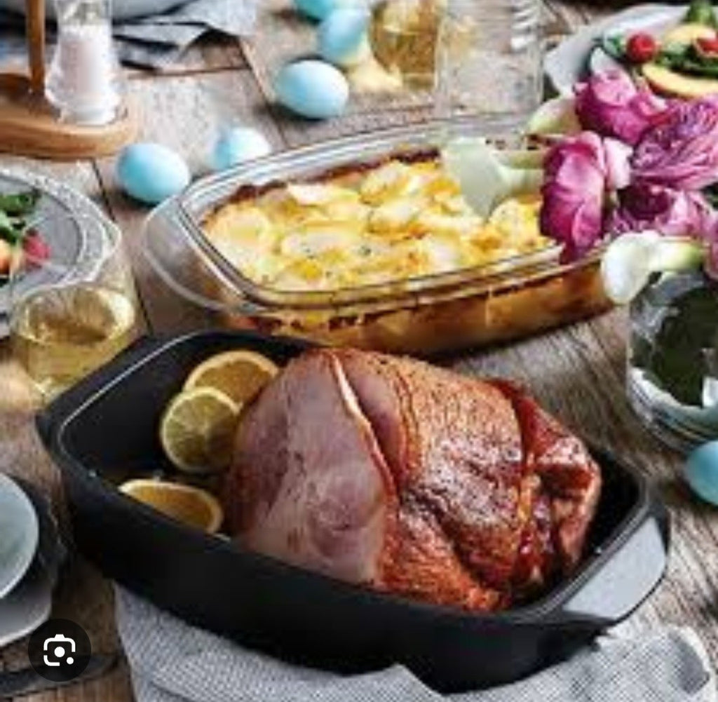NIB Pampered Chef Covered Roaster W/ Glass Lid 3.5 qt #2401 Retired