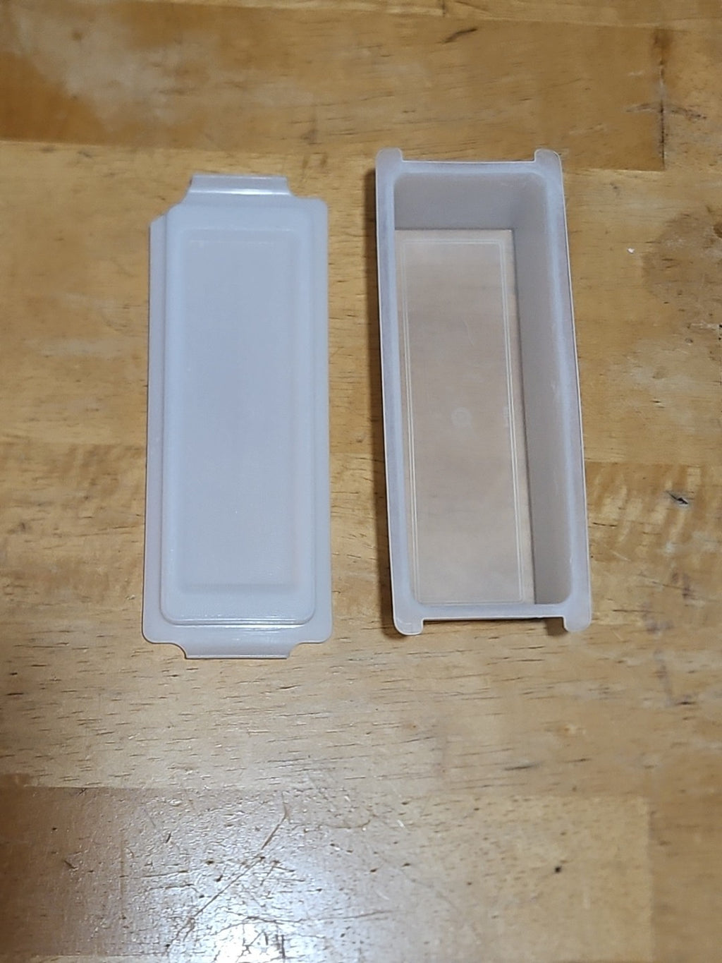 Vintage Tupperware Butter Dish Keeper 637 Top And 636 Bottom