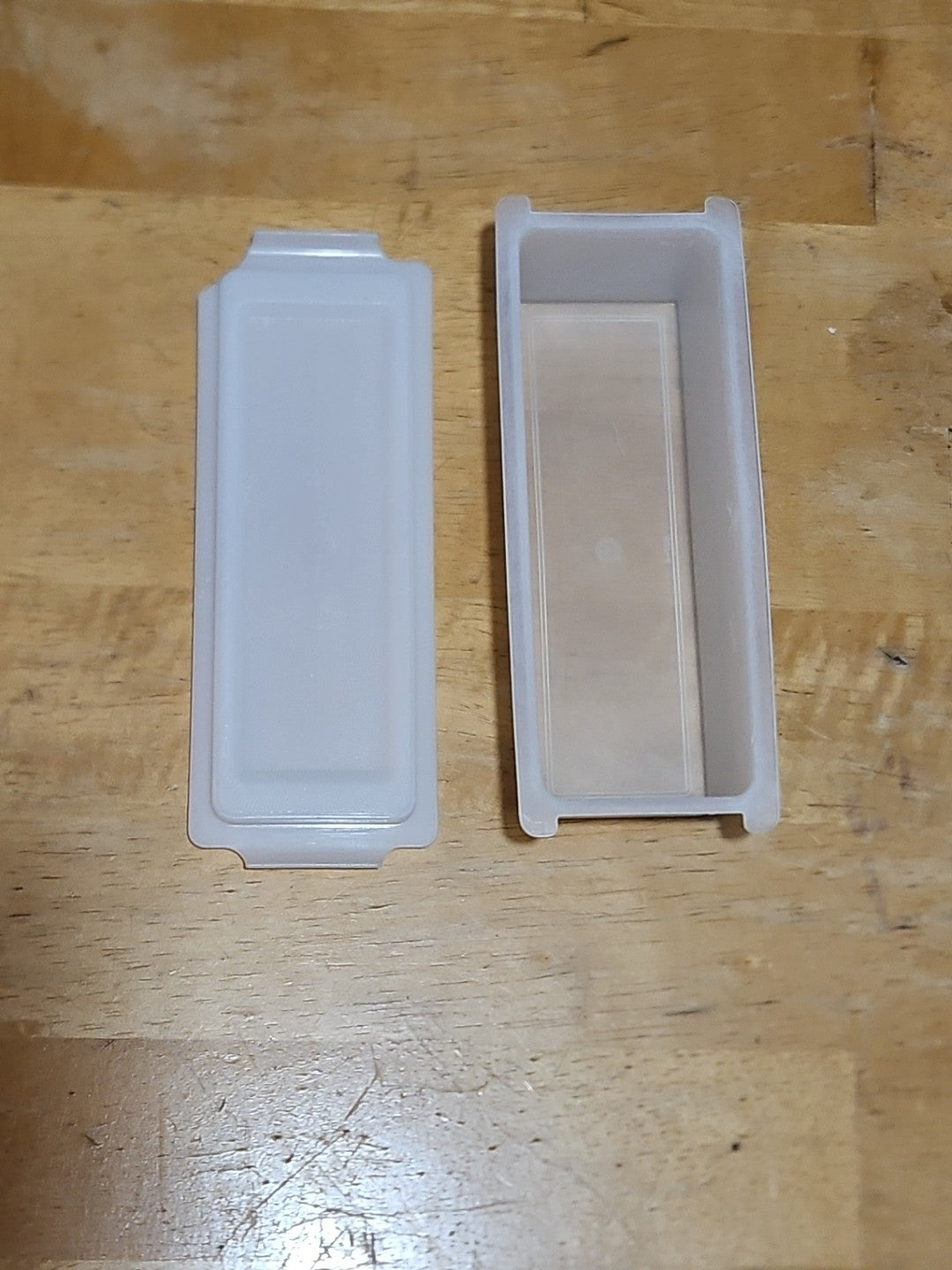 Vintage Tupperware Butter Dish Keeper 637 Top And 636 Bottom