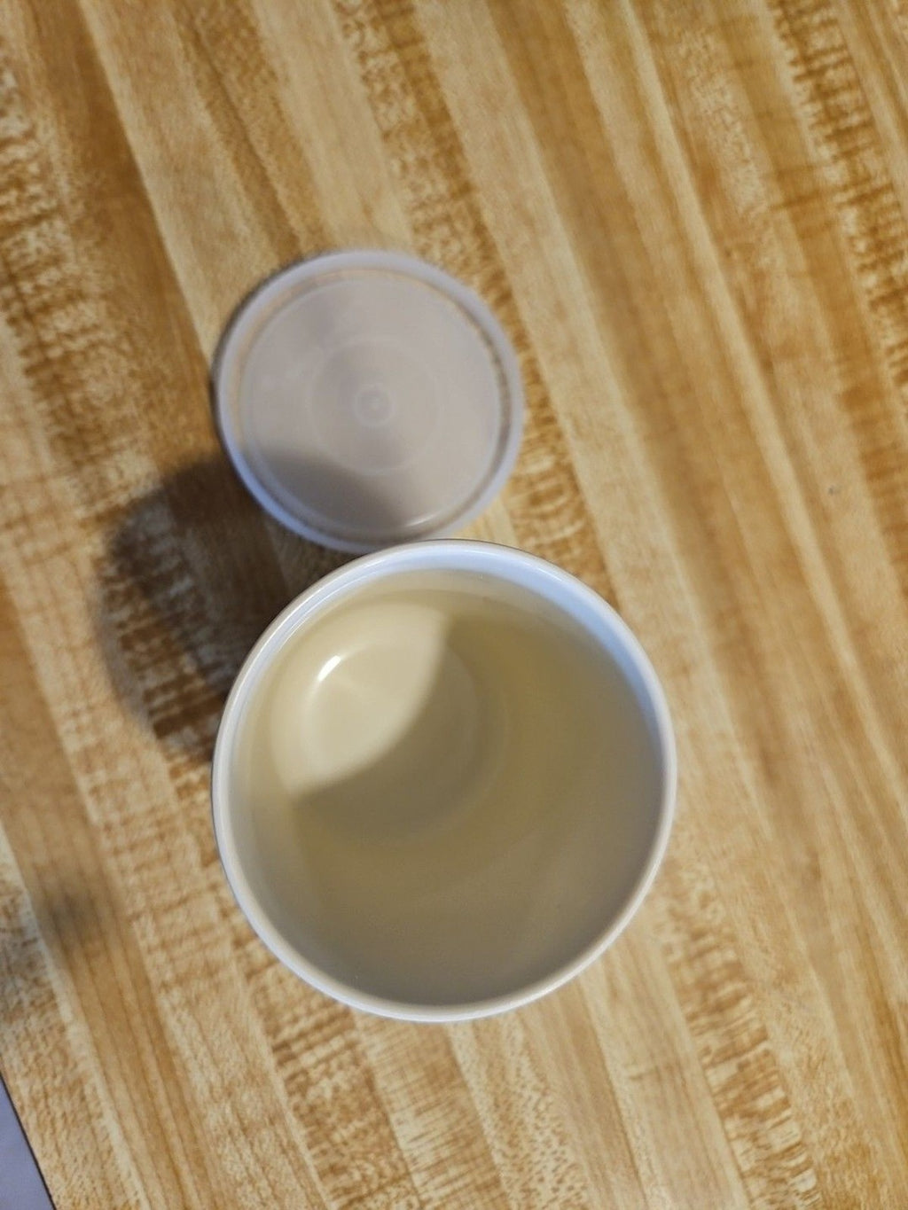 Vintage Tupperware Plastic Juice Cup 1251-36 With Lid