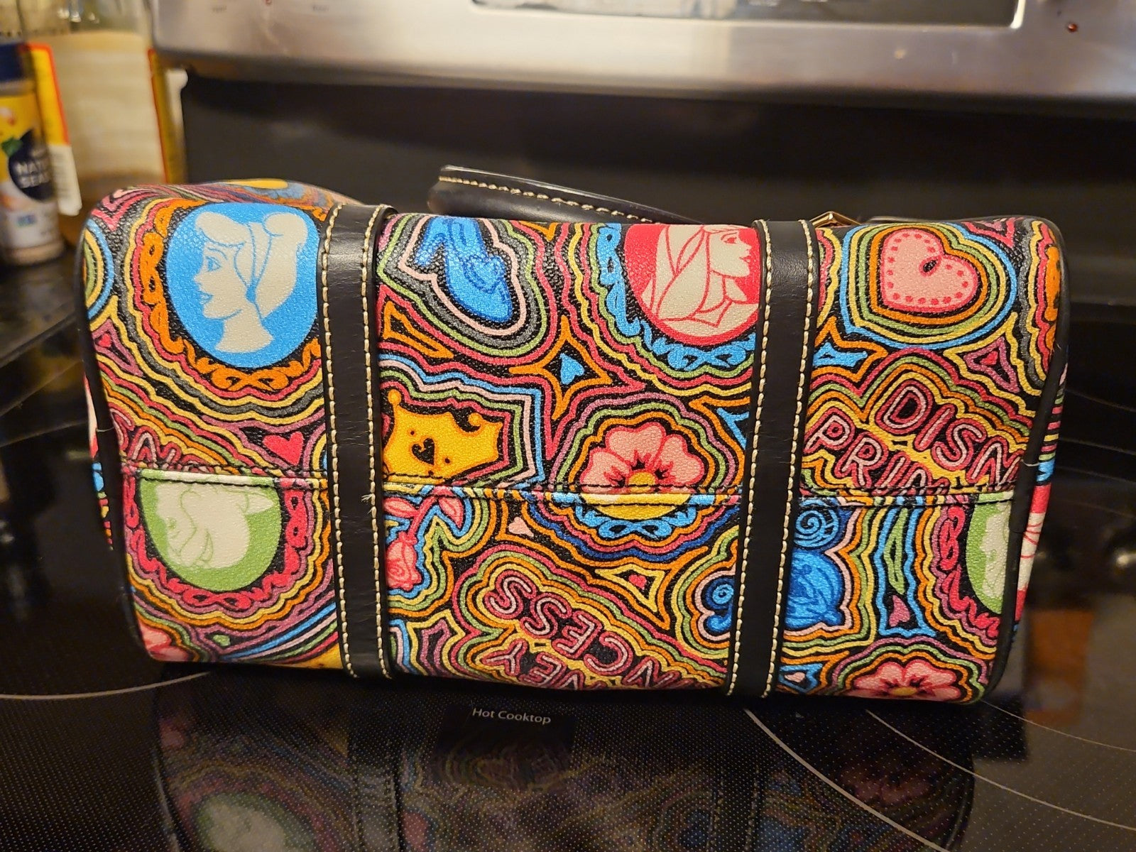Dooney & Bourke 2011 Disney Pop Princess  Satchel EUC With Fantastic Placement!!