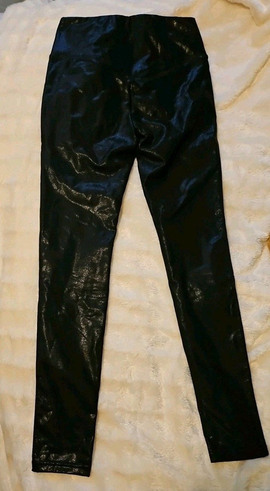 Booty Gal Faux Leather Leggings For Women High Waist Pants Size S