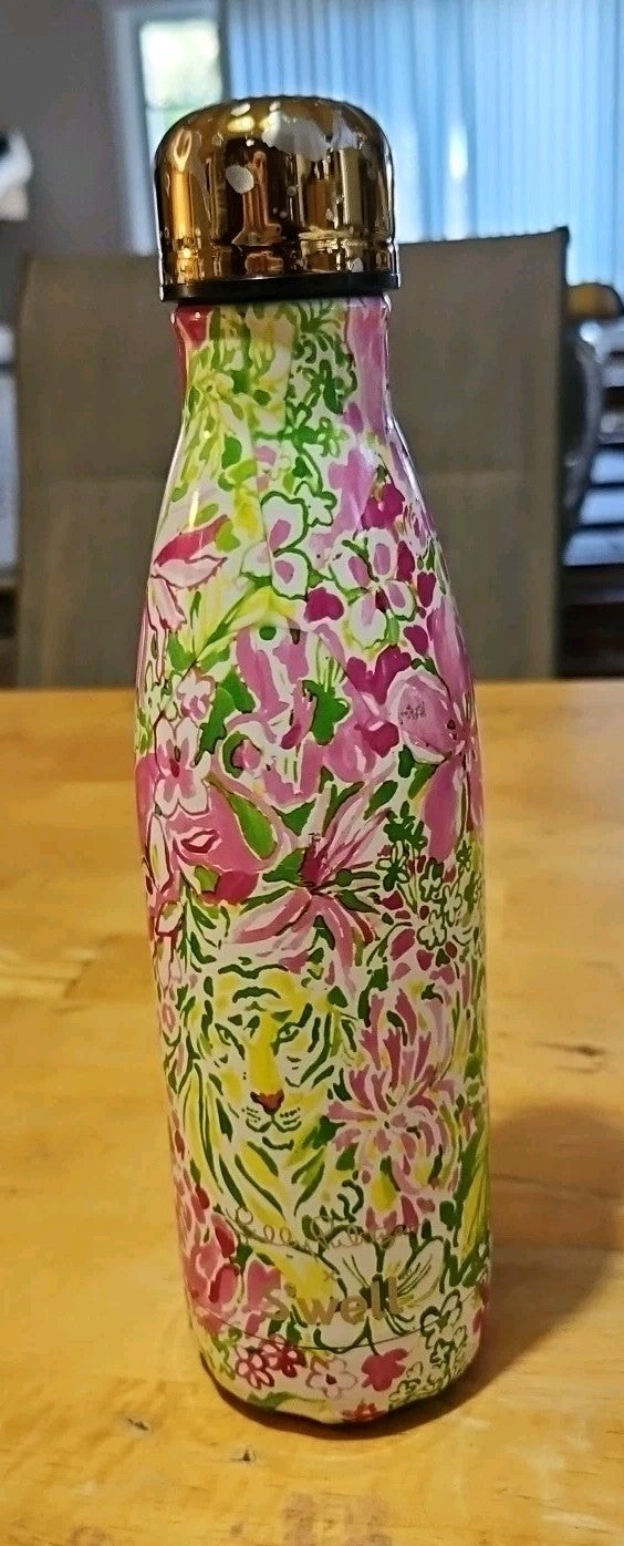 Lilly Pulitzer x Swell In The Groves Lion Stainless Steel Water Bottle 17 Oz