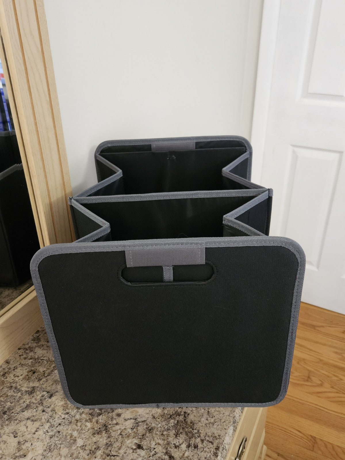 NIP Meori Collapsible Trunk Organizer Portable Double File Organizer Caddy