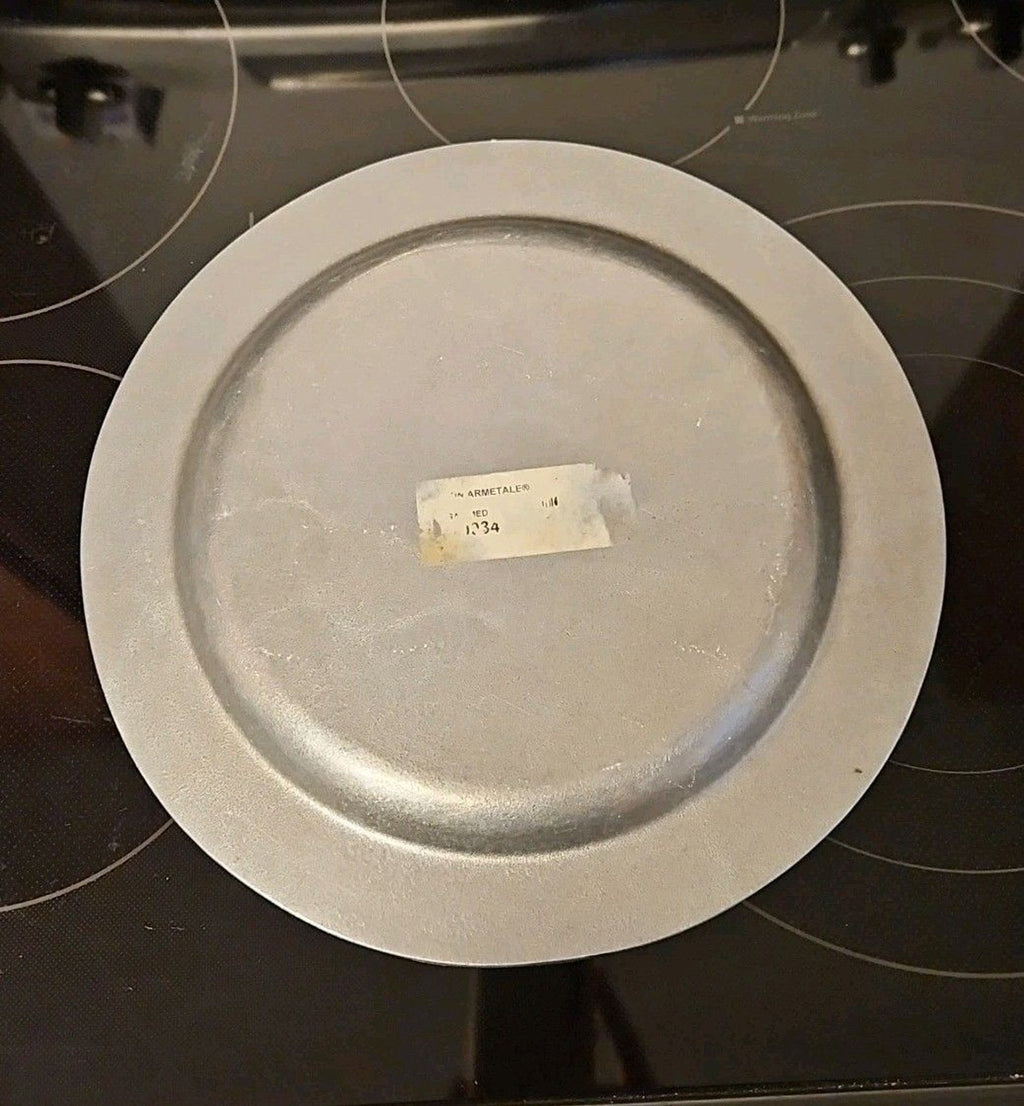 Wilton Armetale Reggae 12-1/4" Medium Round Serving Tray Platter