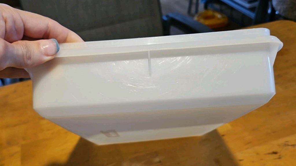 Vintage Tupperware Snack N Stor Store Large 9"X13" Container Only Sheer #290 EUC