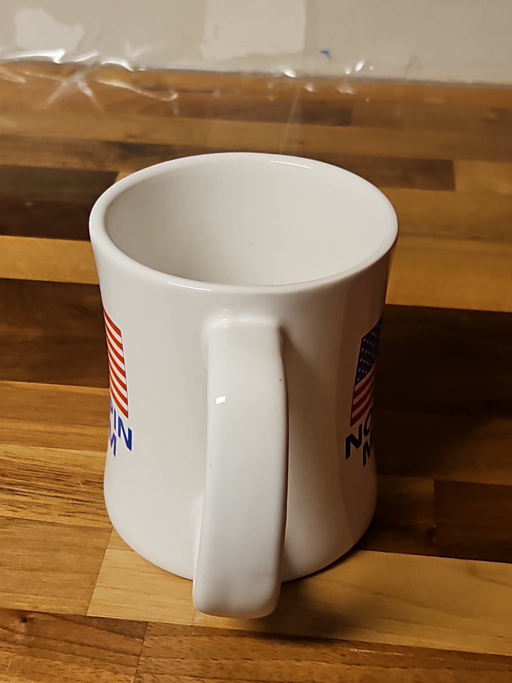 The O'Reilly Factor White No Spin Mom American Flag Coffee Mug Diner Mug