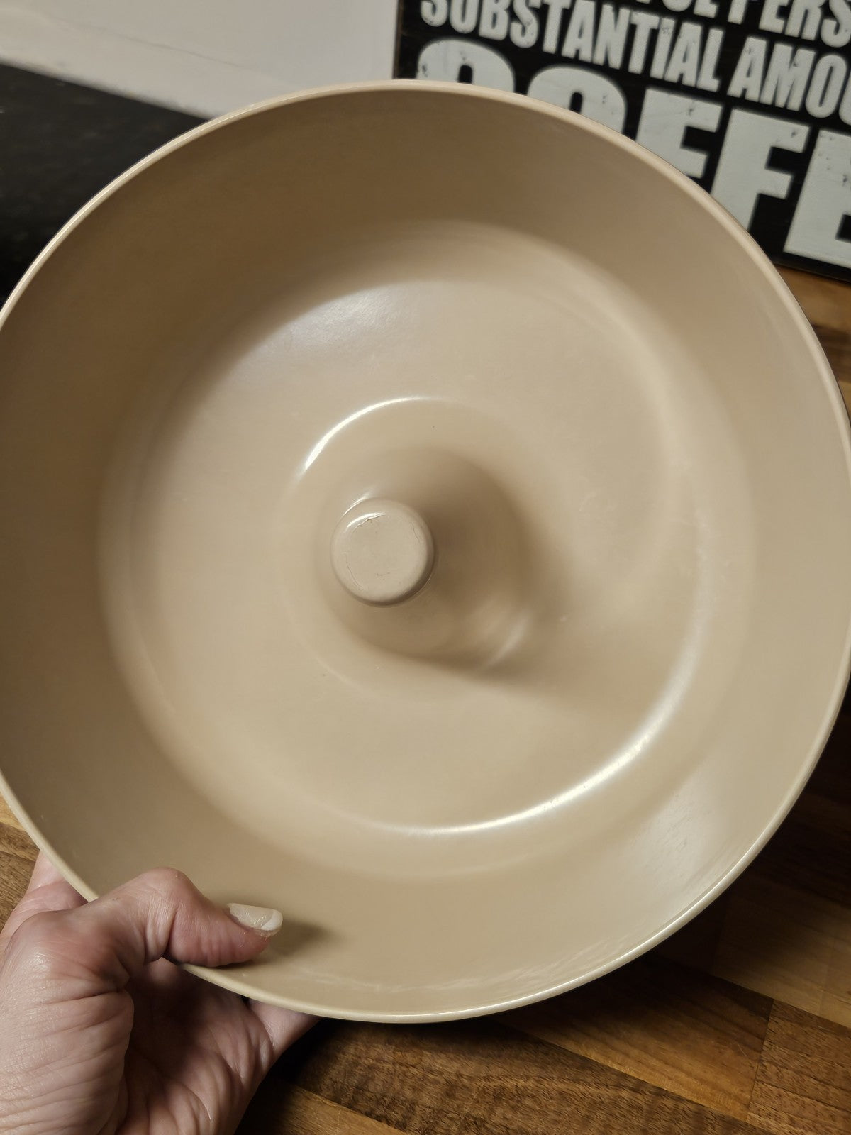 Vintage Anchor Hocking Microware Microwave Bundt Cake Pan 9" PM459-TI 484 EUC