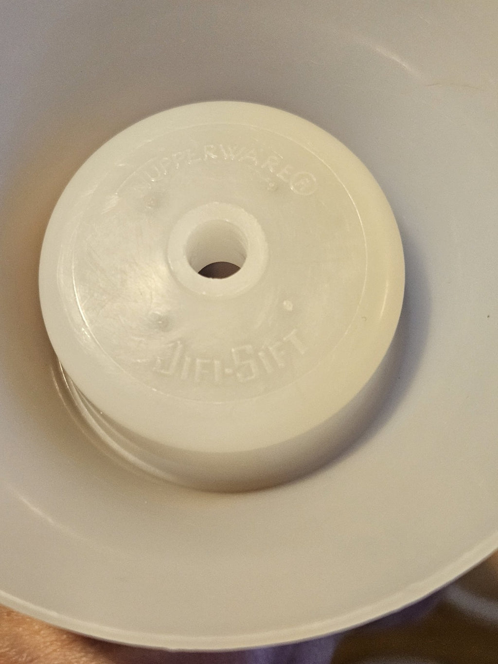 Vintage Tupperware Sheer Jifi Sift Sifter Flour Sugar Sifter Parts Only READ