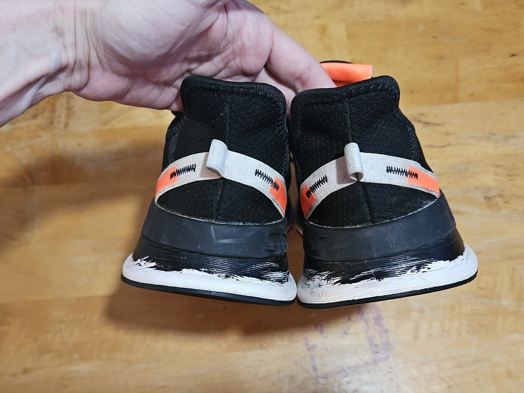 Adidas U Path Run Casual Sneakers From Finish Line Mens Size 10.5 Black & Orange
