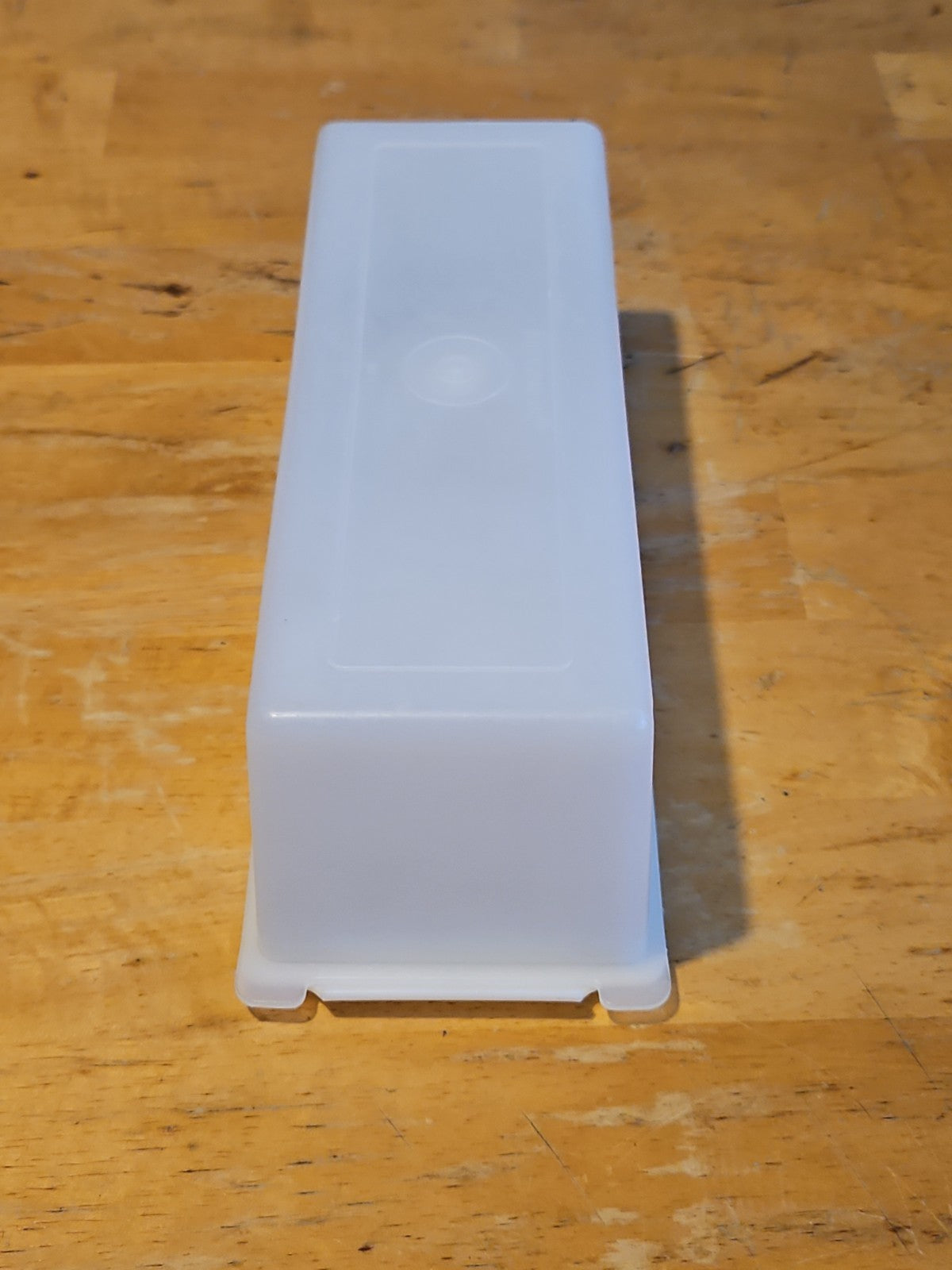 Vintage Tupperware 2 Lb Cheese Keeper #518 W Lid #519 Lg Butter Keeper EUC