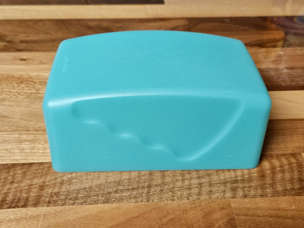 Tupperware Impressions Large Butter Dish 1-Pound #3392A Teal Replacment Lid Only
