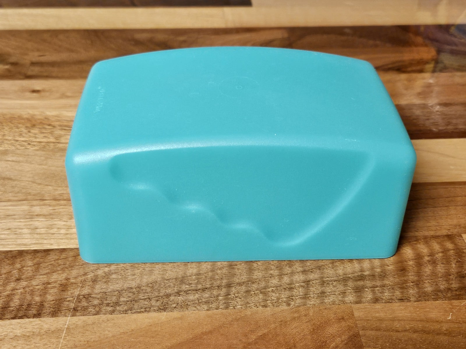 Tupperware Impressions Large Butter Dish 1-Pound #3392A Teal Replacment Lid Only