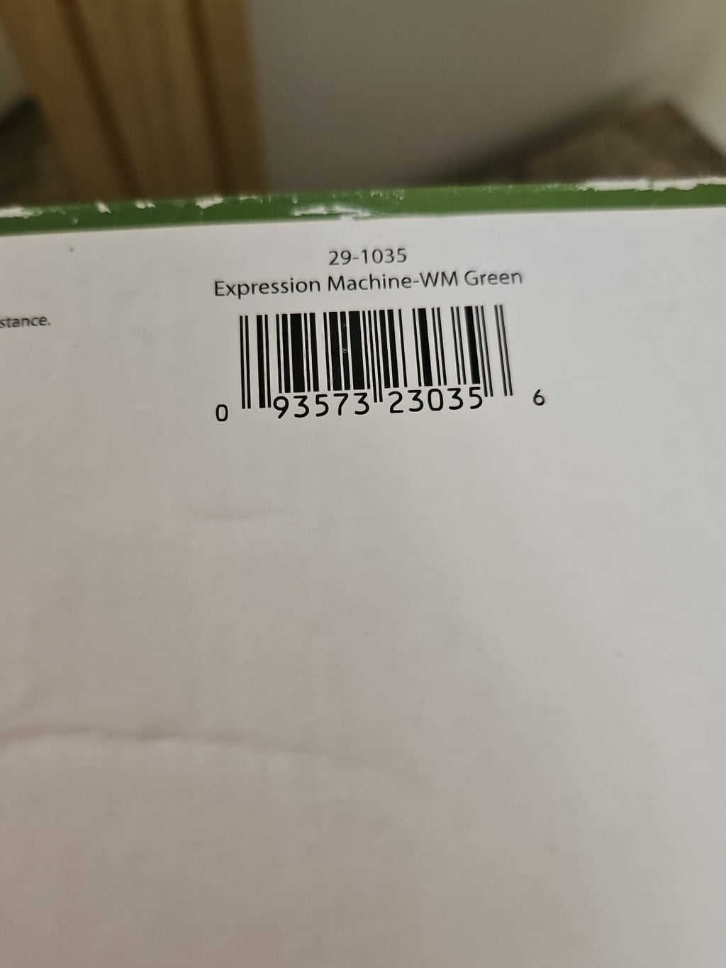 Cricut Expression CREX001 WM Green 29-1035 Electronic Cutting Machine READ