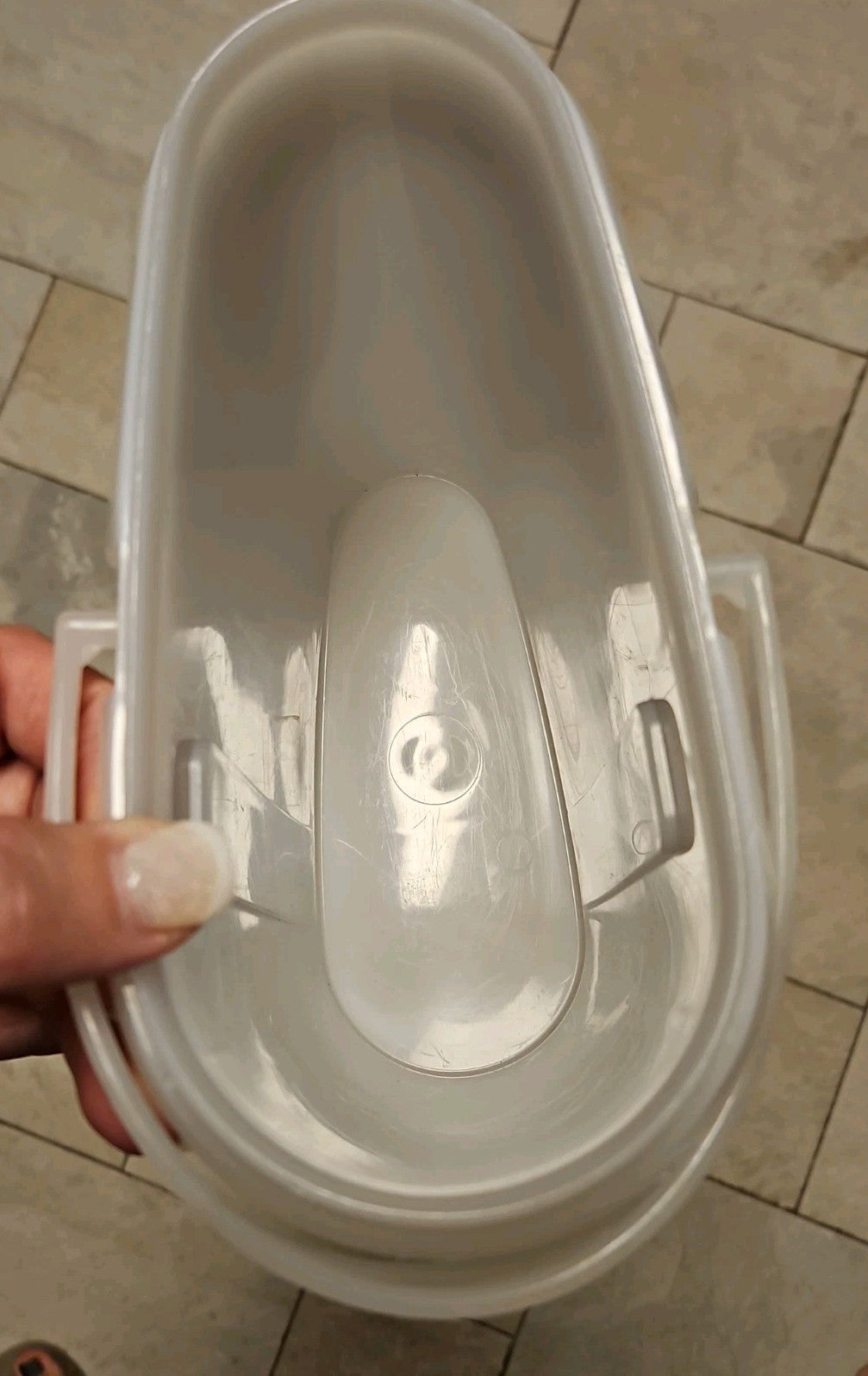Vintage Tupperware Sheer #587 Pour And Store With Handle No Lid Replacement