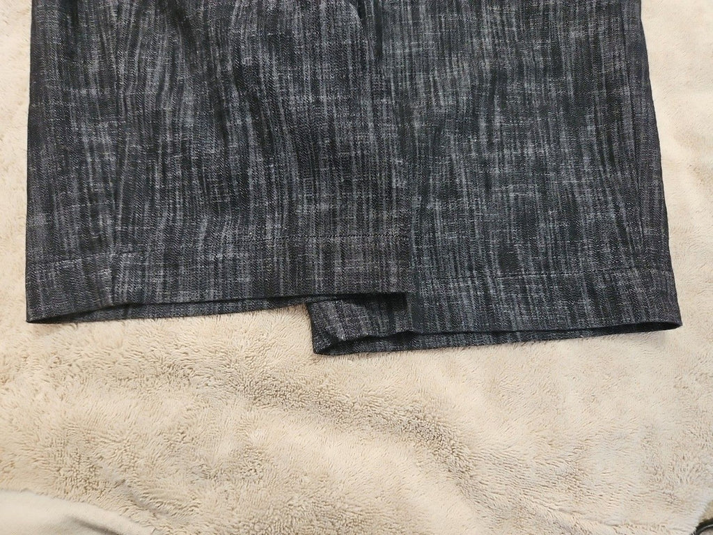 Sandro Bermuda Shorts Womens 8 Dark Gray Button Detail Pockets
