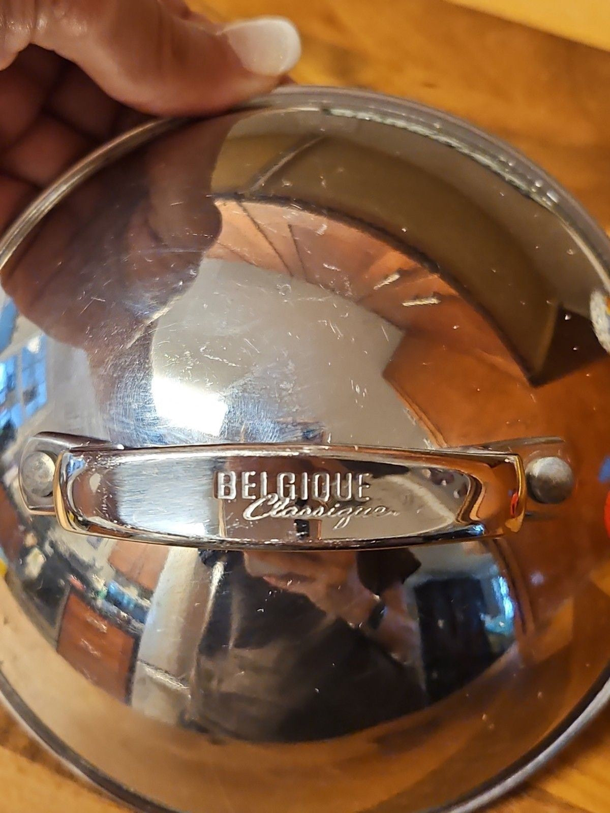 Belgique Classique 5.75" Stainless Steel Dome Replacement Lid Only