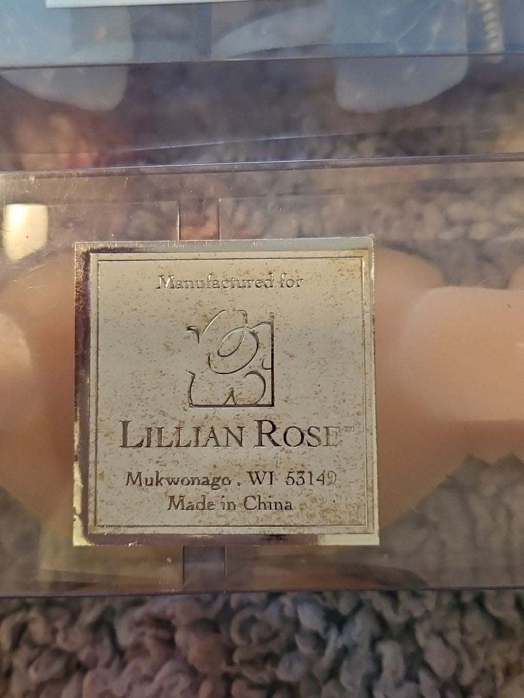 Set Of 4 Lillian Rose Butterfly Candles Pink & Blue NIB