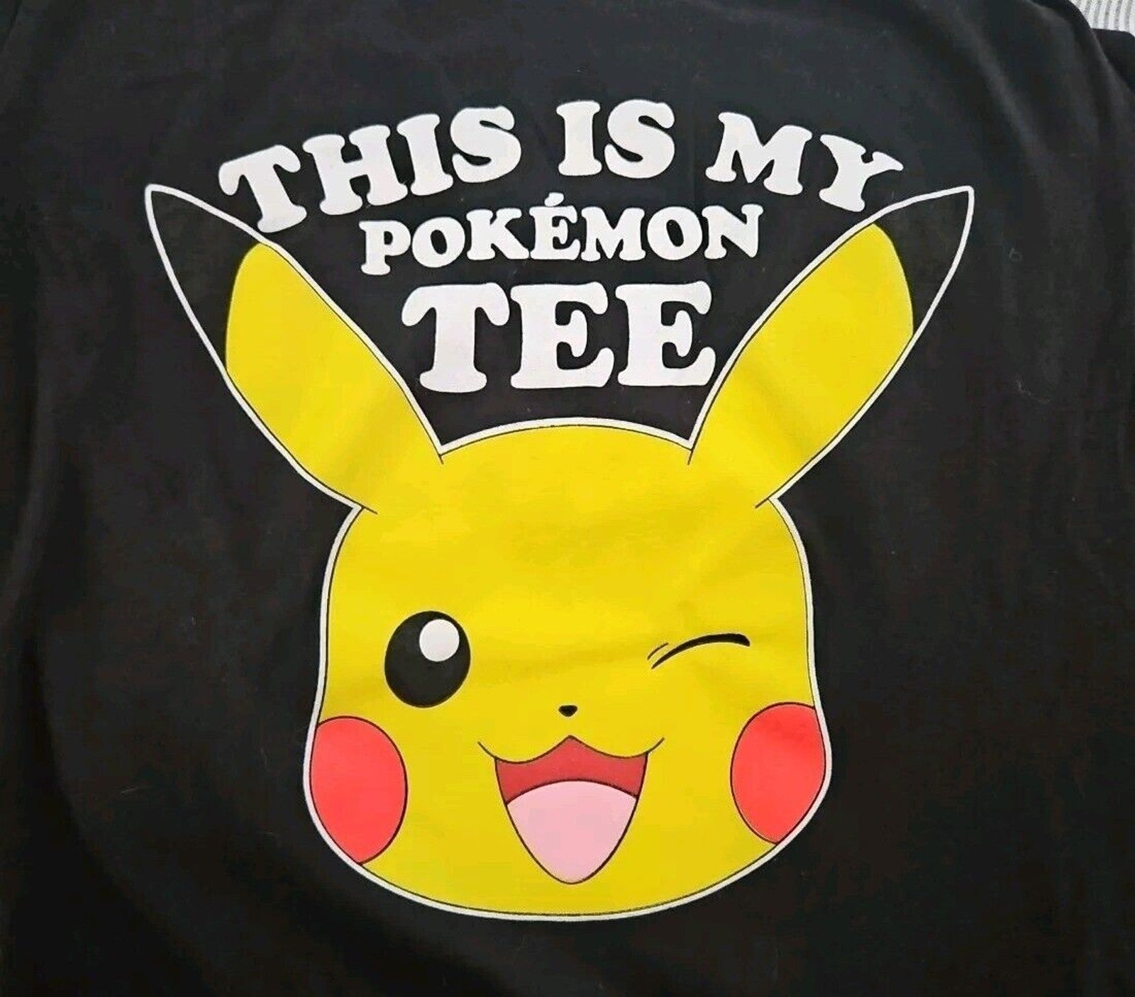 This Is My Pokemon Tee Women's Cut T-Shirt Size M