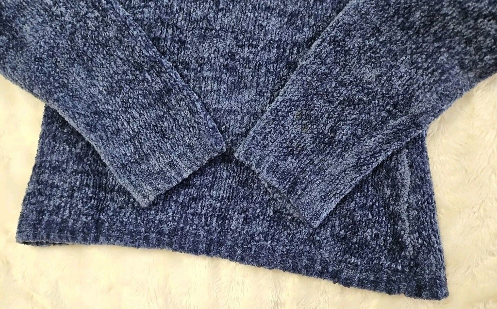 Weathervane Women’s Plush Knit Sweater Perriwinkle Blue Super Soft! Size M