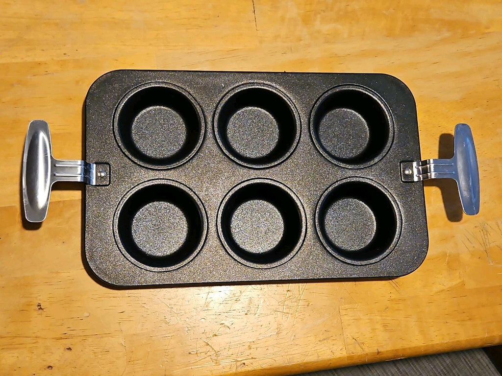 George Foreman Evolve Grill Baking Set Deep Bake Pan & 6-Cup Muffin Pan TSK2623E