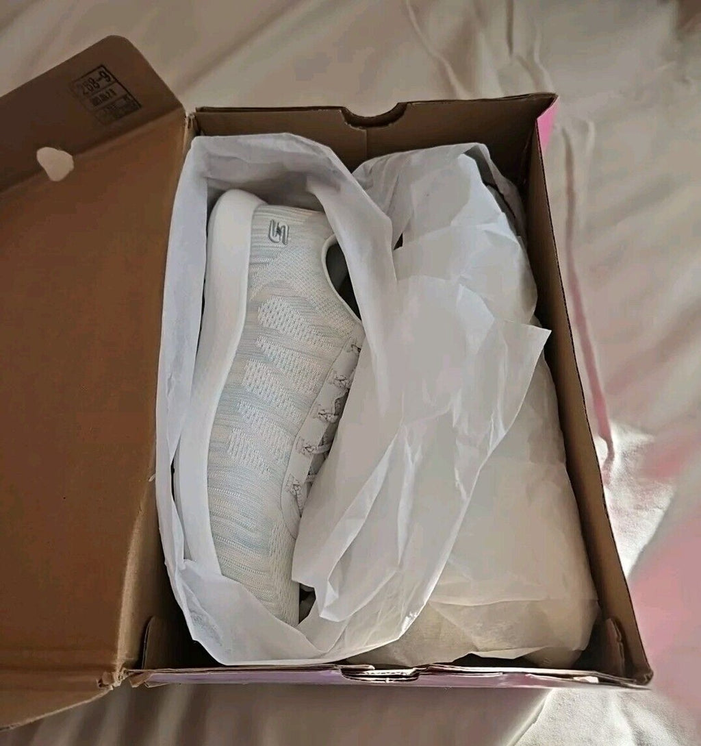 New Skechers Vapor Foam Lite Spark Sneakers Women's 7.5 White Multi Slip-on