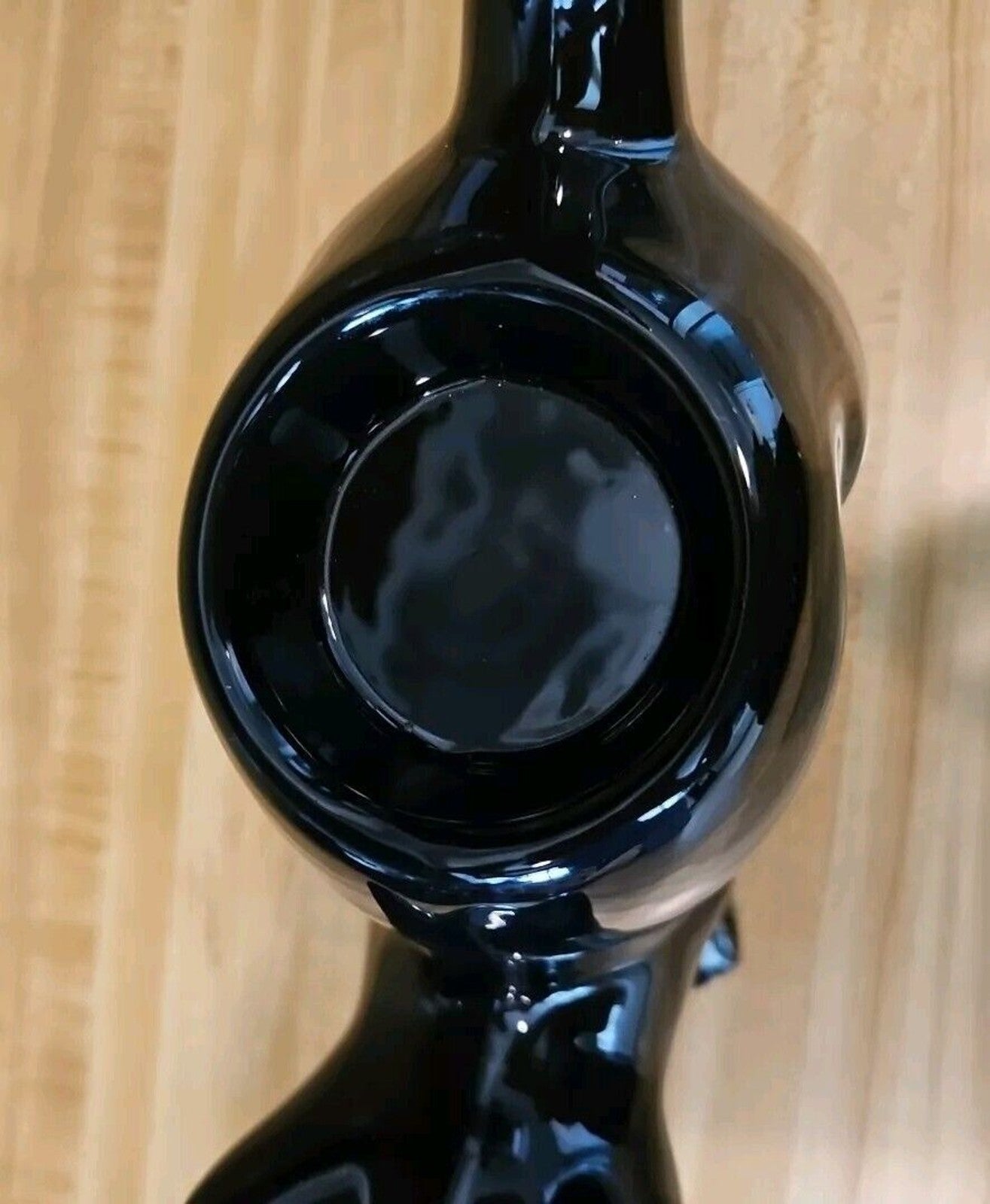 PARTYLITE Black Cat Ceramic Tealight Candle Holder Display Use Only