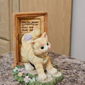 Vintage Calico Kittens Figurines by Priscilla Hillman - "Cats Like Doors Left