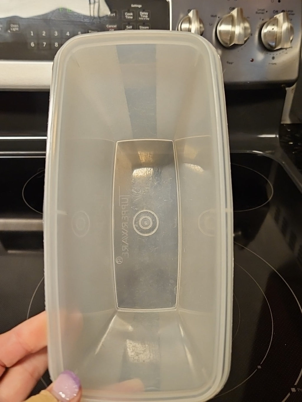 Tupperware #469-14 Rectangular Cereal Dry Goods Storage Container NO Lid