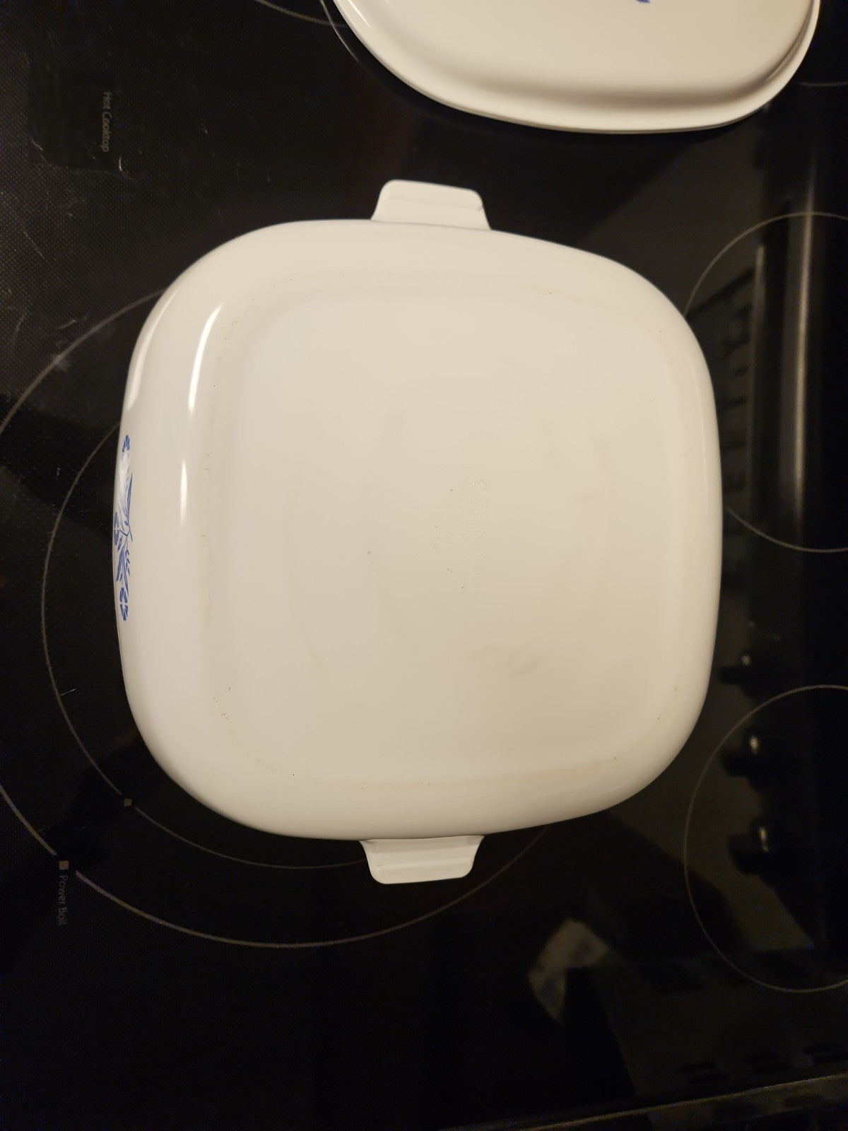 Corning Ware Blue Cornflower Pyroceram A28 10” Casserole Baking Dish w/ Lid EUC