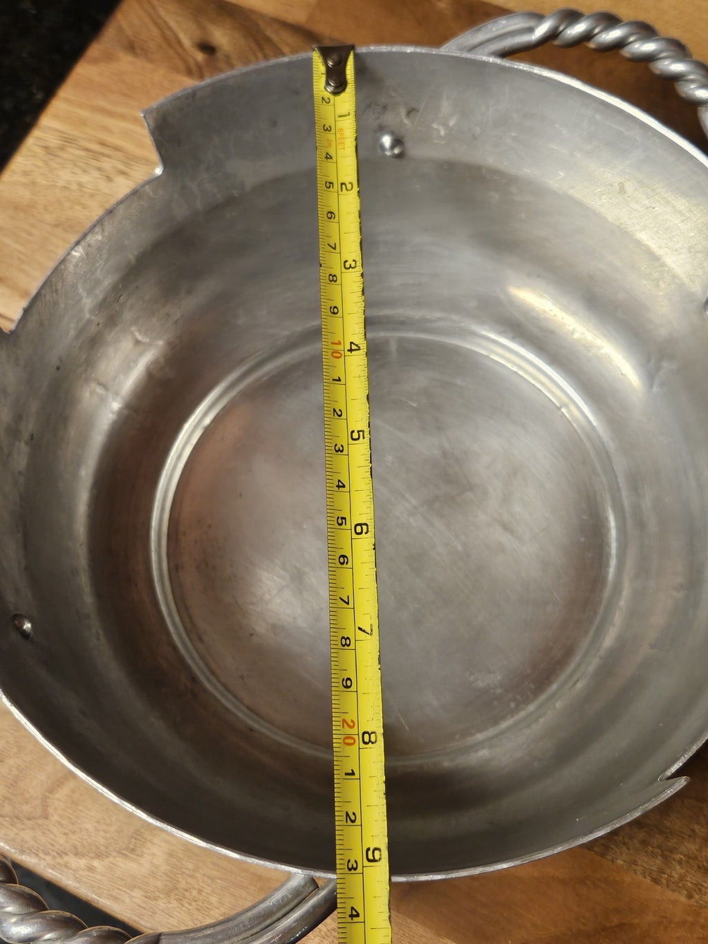 Vintage Buenilum Aluminum Casserole Serving Dish Holder Replacement Base Only