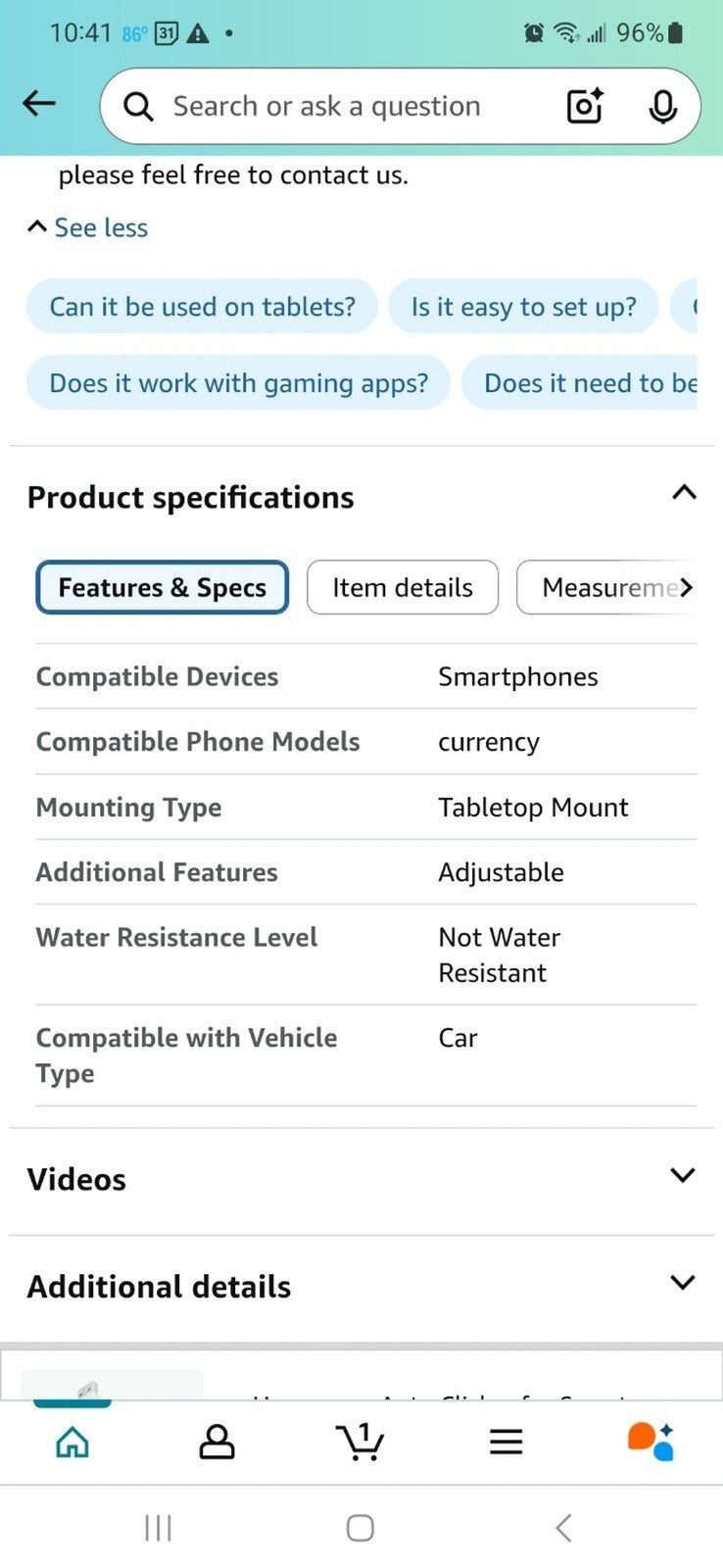 Pankia Go Auto Clicker Device For Phone Adjustable Speed Simulated Fingertap NIB
