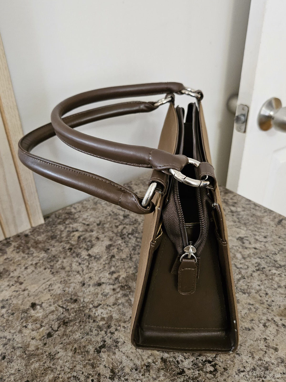 Miche Classic Brown Base Bag Double Handles