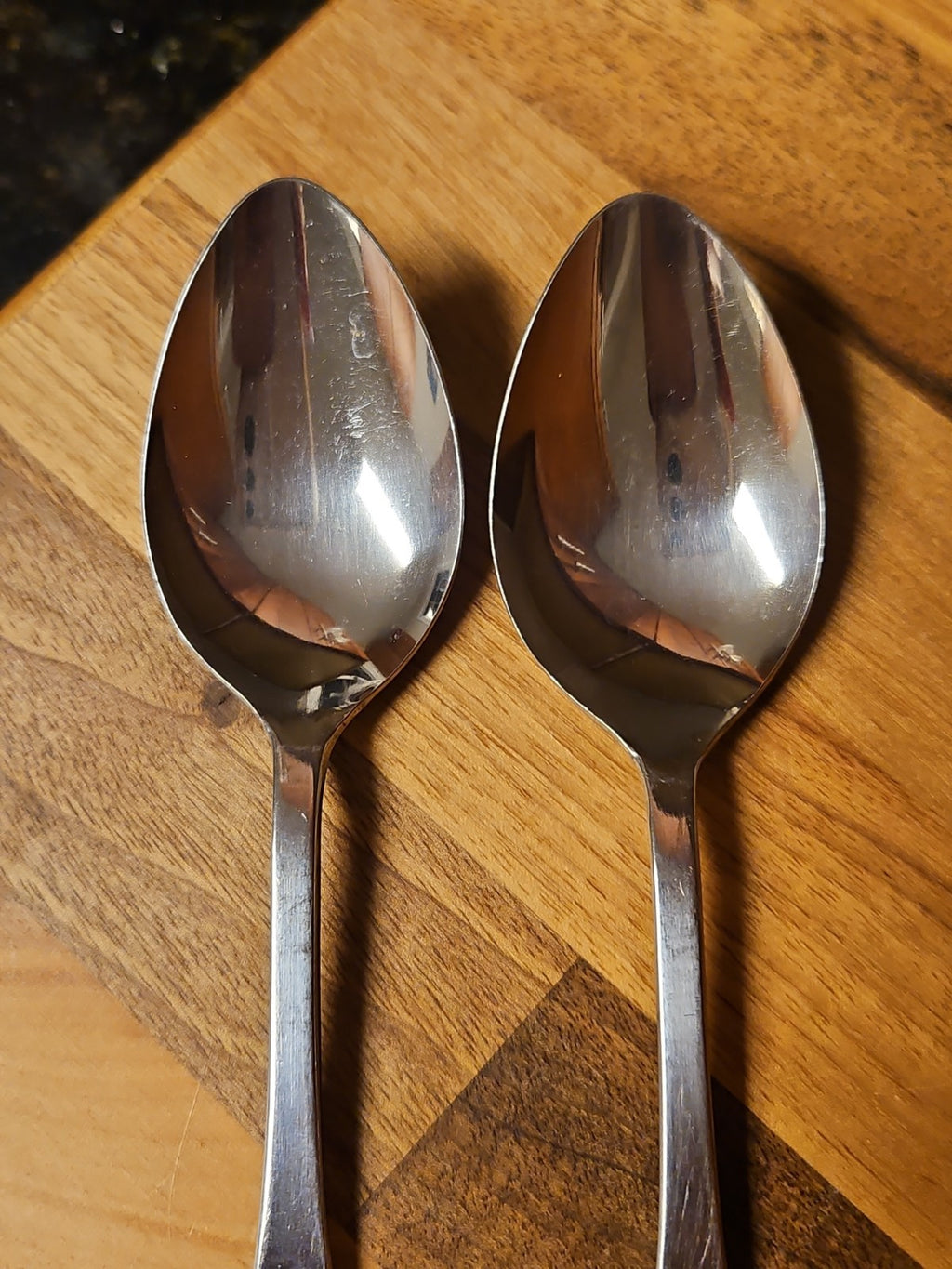 Vintage CustomCraft Stainless Steel Flatware CUS10 4 Pc Service For 2 Roses