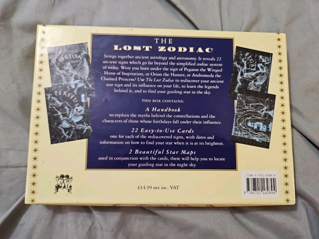 Lost Zodiac : 22 Ancient Star Signs Paperback Catherine Tennant