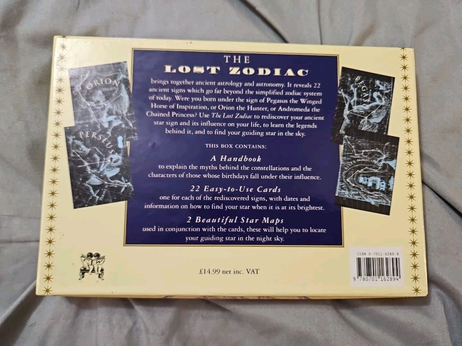Lost Zodiac : 22 Ancient Star Signs Paperback Catherine Tennant
