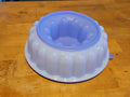 Vintage Tupperware Lavender & Purple #1202 Jel-Ring Jello Mold 3 Piece Set EUC
