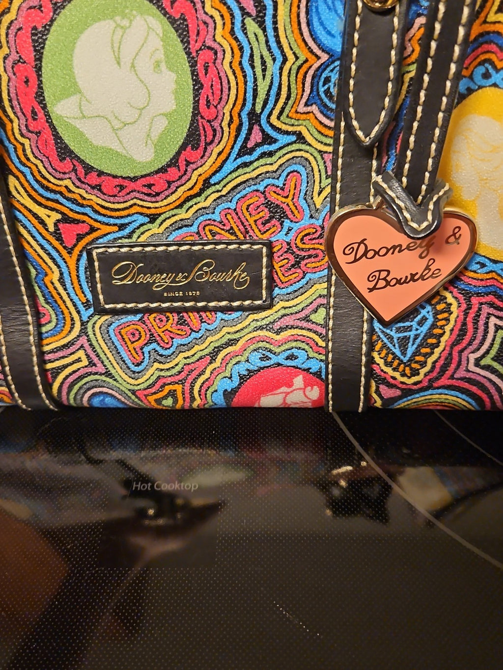 Dooney & Bourke 2011 Disney Pop Princess  Satchel EUC With Fantastic Placement!!