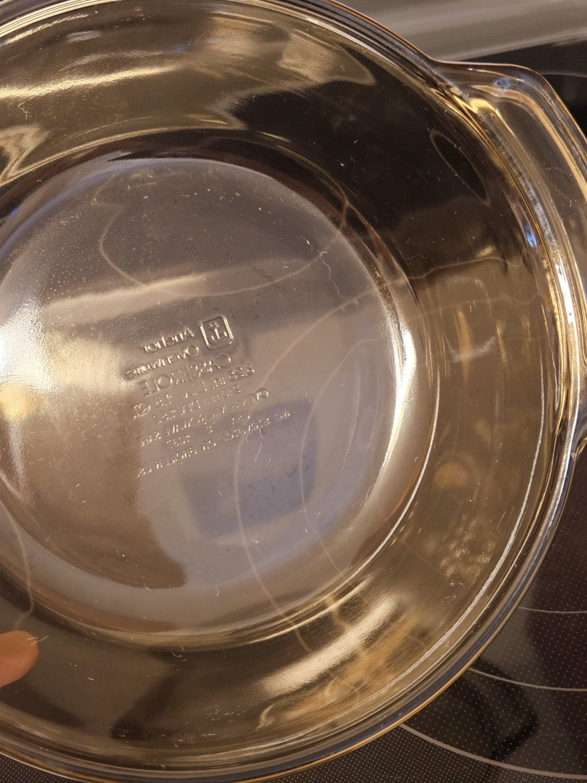 Vintage Anchor Hocking Brown Glass 1.5qt Casserole Dish w/ Lid #1037