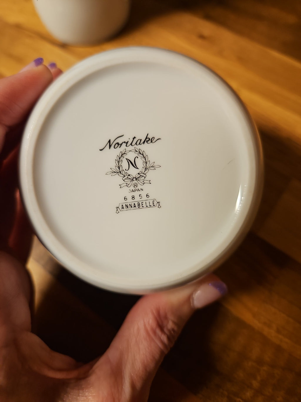 Vintage Noritake Annabelle Sugar Bowl and Creamer Set #6856 Made In Japan