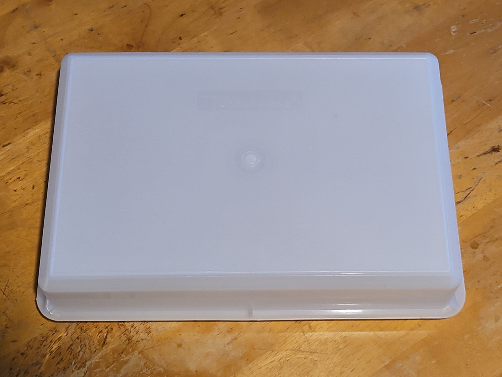Vintage Tupperware Snack N Stor Store Large 9"X13" Container Only Sheer #290 EUC