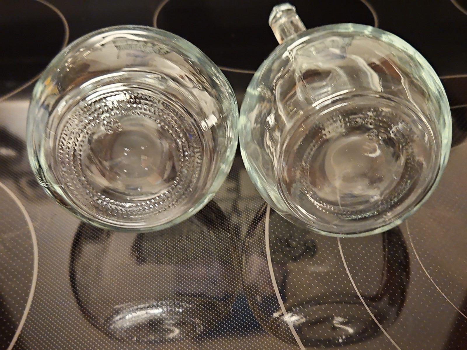 Vintage Anchor Hocking Cruet Set W/ Stoppers Oil & Vinegar Serving Set