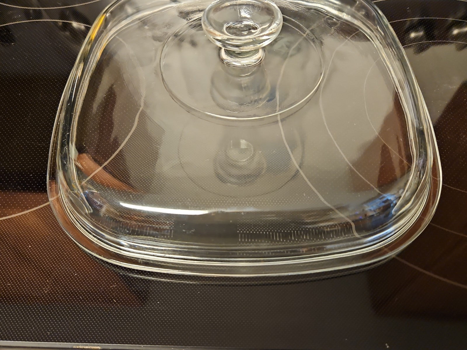 Vintage Pyrex Dome Glass Lid A-12-C for Corning Ware 10" x 10" Square Casserole