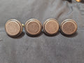 Set Of 4 Top Knobs TK196PTA Luxor Knob Large 1 1/4" Pewter Antique EUC