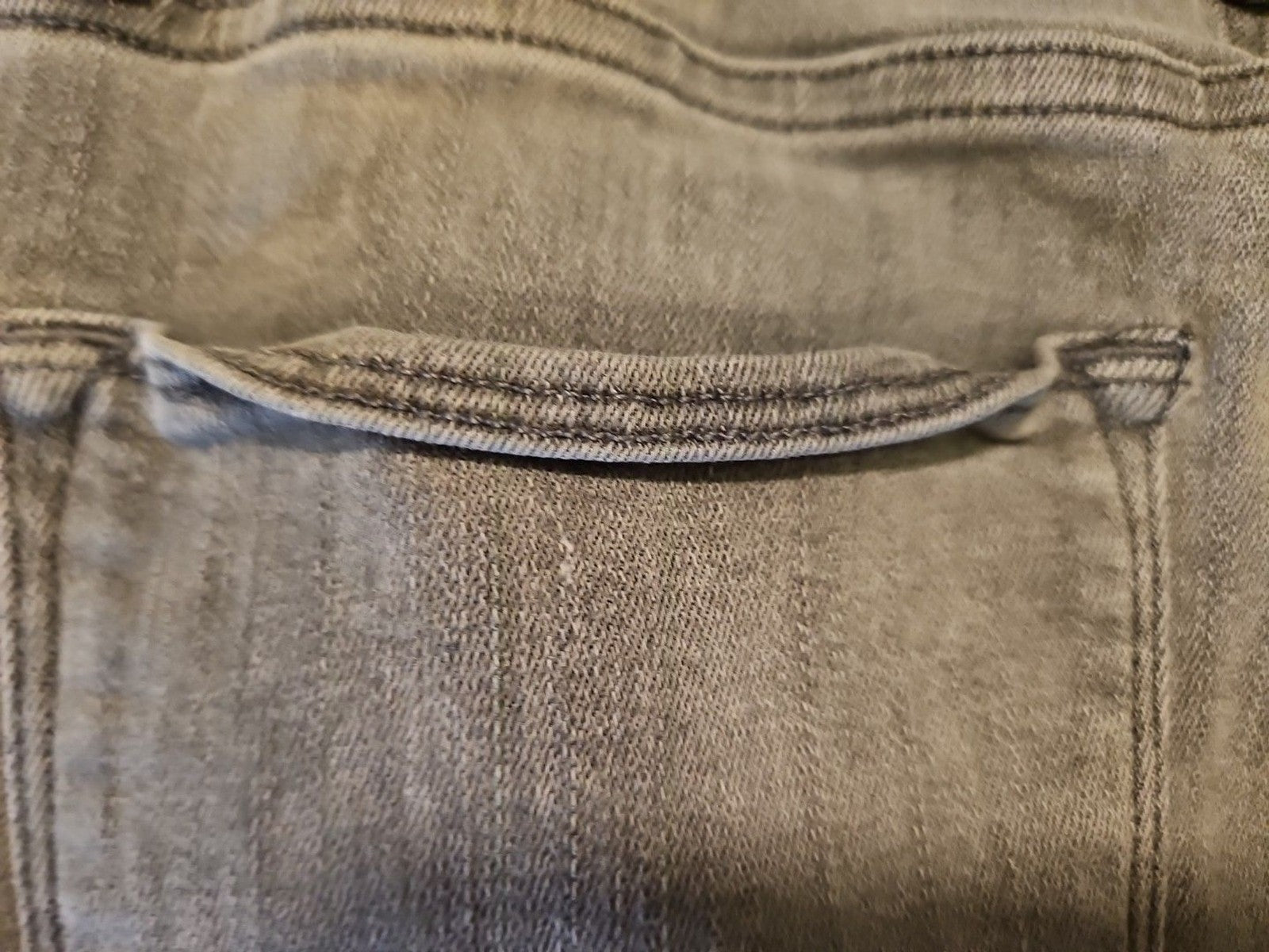 Frame Le High Straight Field Foil Tux Gray Womens Ankle Jeans Sz 25