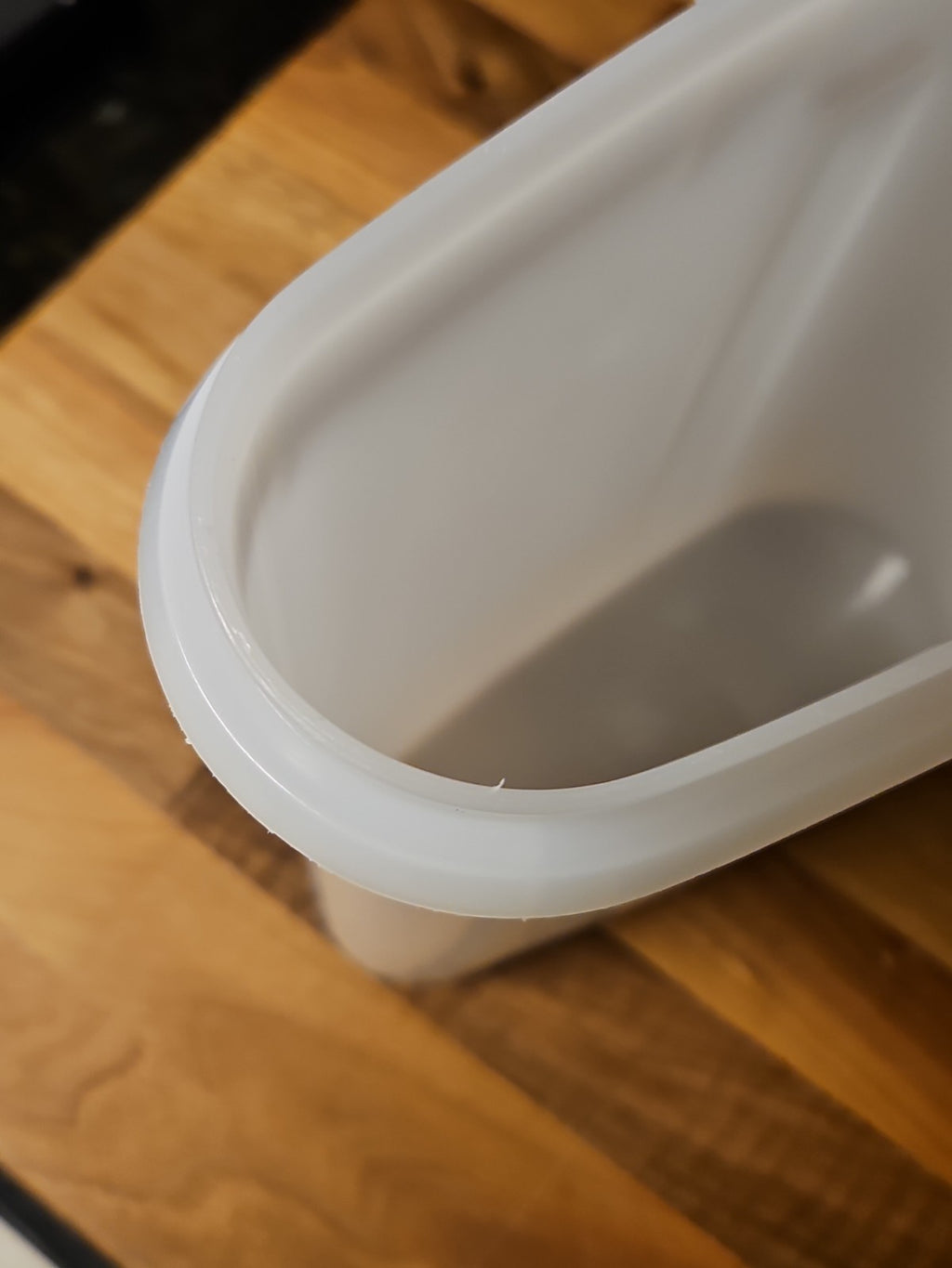 Vintage Tupperware Sheer #587 Pour And Store With Handle No Lid Replacement