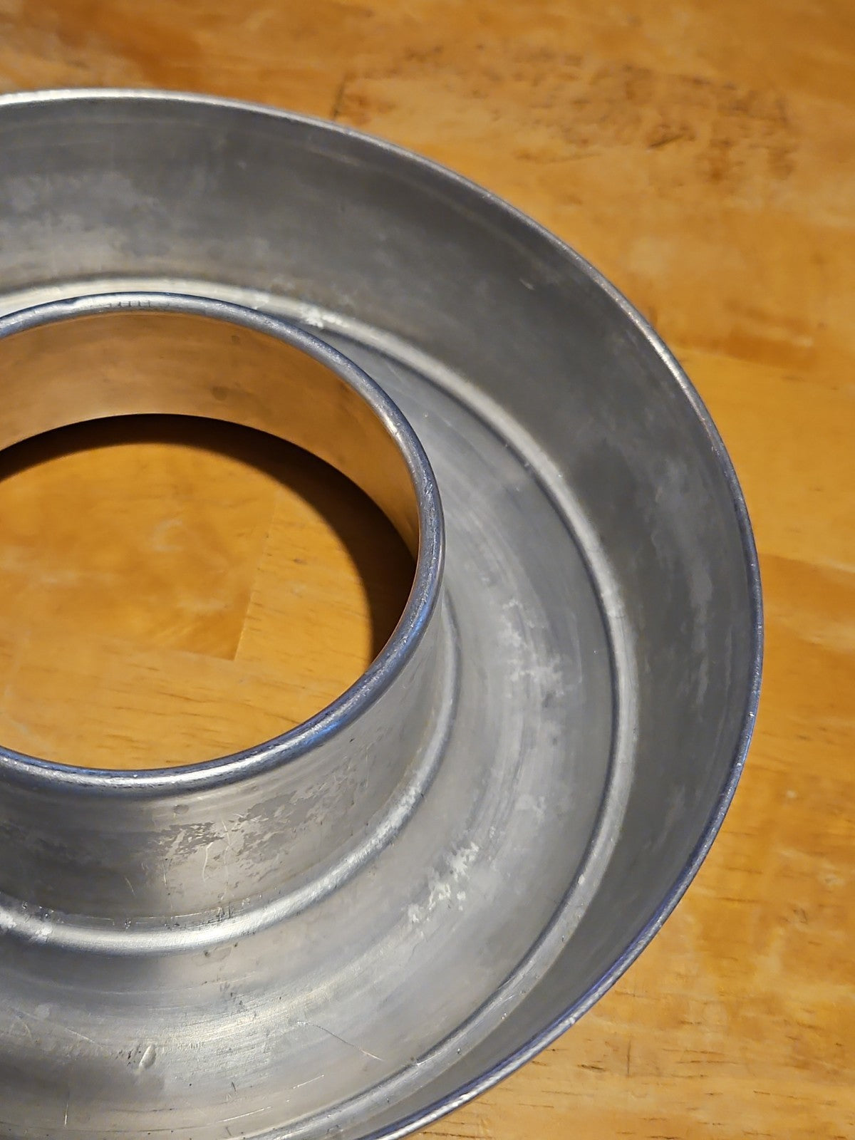 Vintage Mirro Aluminum Jello Ring Mold Cake Pan M-0728 4 1/2 Cup USA