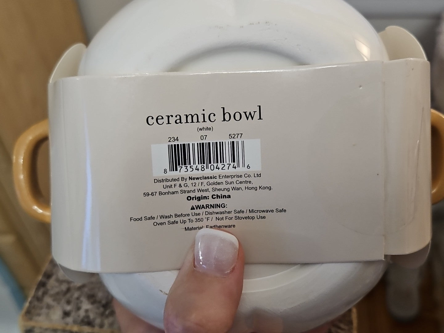 Target Newclassic White Pumpkin Ceramic Candy Bowl Fall Decor 6" NIP