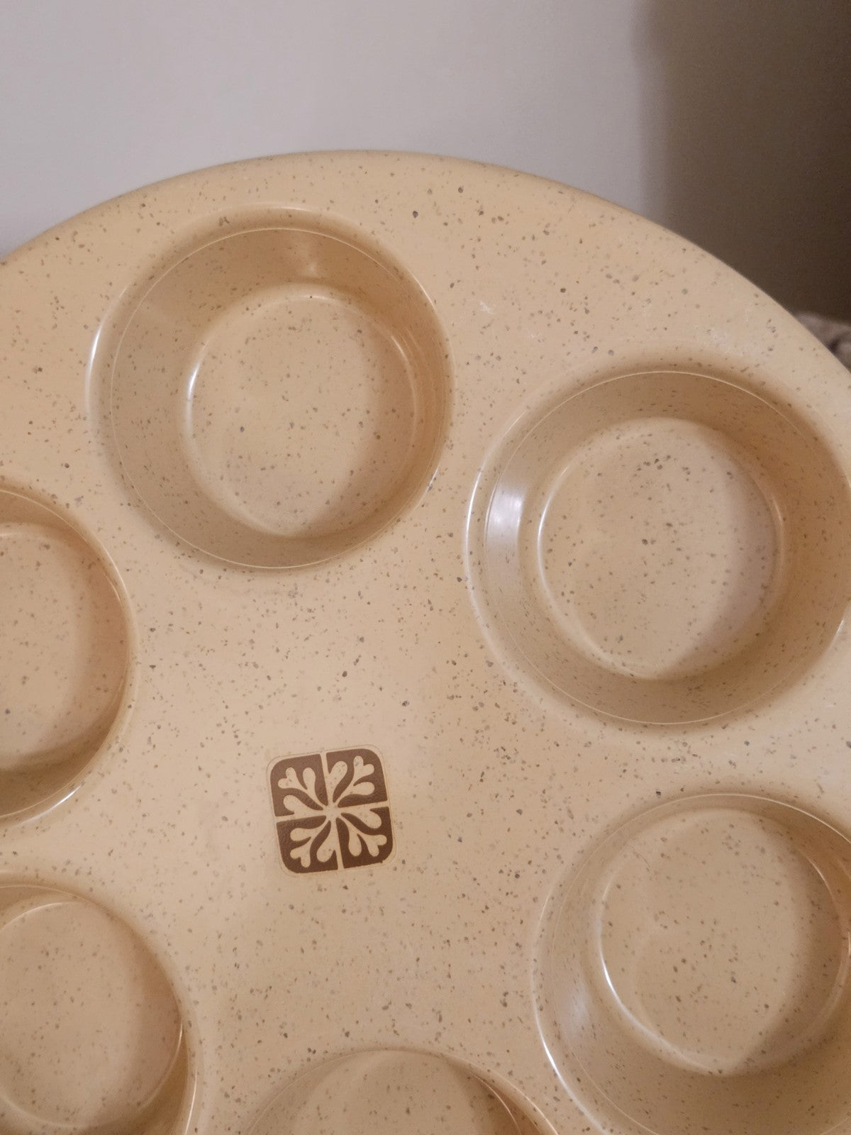 Vintage LittonWare Microwave Muffin Pan Cupcake Pan Egg Pan #39284
